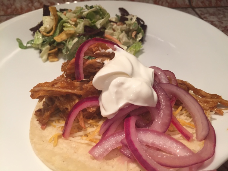 Chipotle Pork with Marinated Onions